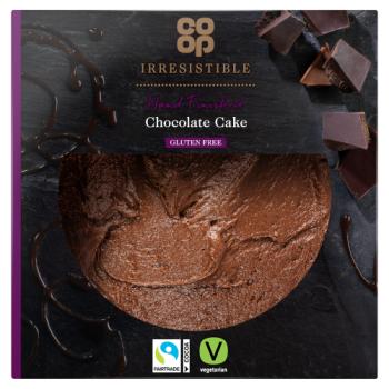 Co-op Irresistible Hand Finished Chocolate Cake