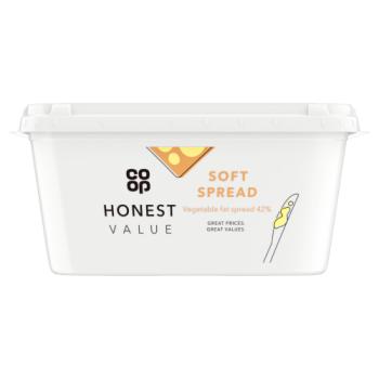 Co-op Honest Value Soft Spread 500g