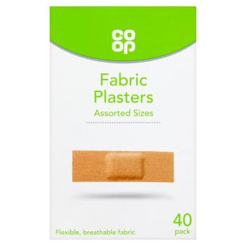 Co Op 40 Fabric Plasters