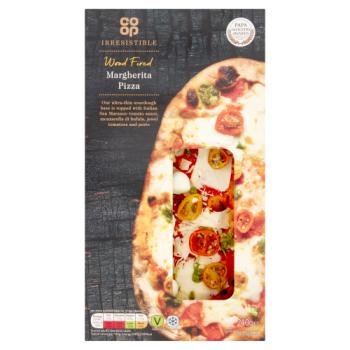 Co-op Irresistible Wood Fired Margherita Pizza 240g