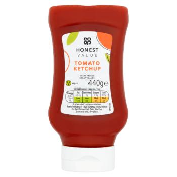 Co-op Honest Value Tomato Ketchup 440g