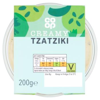 Co-op Creamy Tzatziki 200g