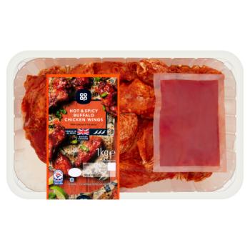 Co-op Hot & Spicy Buffalo Chicken Wings 1kg