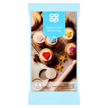 Co Op Ready to Roll White Icing 500g