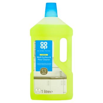 Co-op Multi Surface & Floor Cleaner Lemon 1 Litre