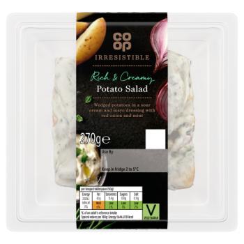 Co-op Irresistible Rich & Creamy Potato Salad 270g