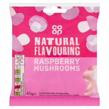 Co-op Raspberry Mushrooms 65g
