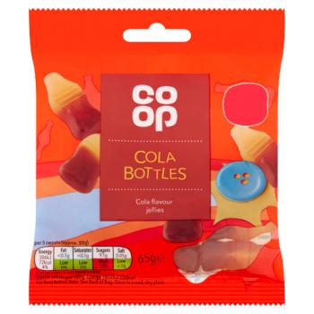 Co-op Cola Bottles 65g