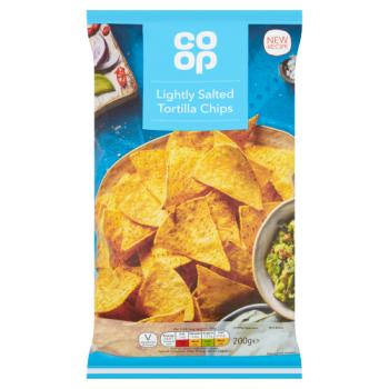 Co-op Lightly Salted Tortilla Chips 200g