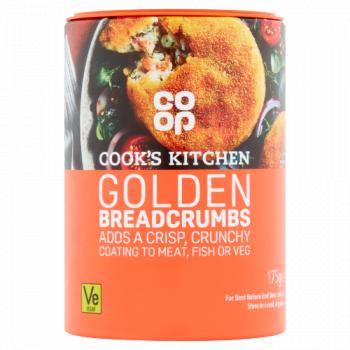 Co-op Cook's Kitchen Golden Breadcrumbs 175g
