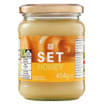 Co-op Set Honey 454g