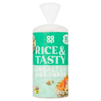 Co-op Rice & Tasty Unsalted Rice Cakes 100g