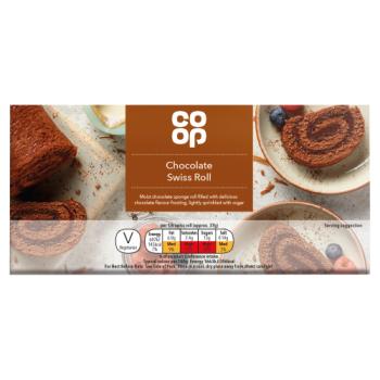 Co-op Chocolate Swiss Roll 238g