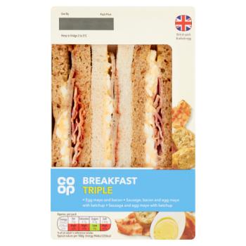 Co-op Breakfast Triple