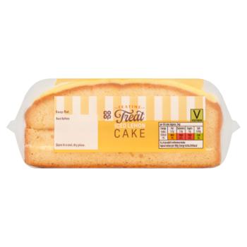 Co-op Tea Time Treat Iced Lemon Cake