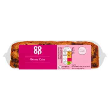 Co-op Genoa Cake 322g