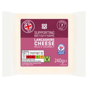 Co-op Lancashire Cheese 240g