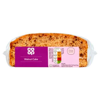 Co-op Walnut Cake