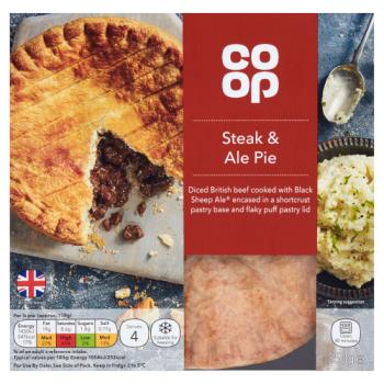 Co-op Steak & Ale Pie 550g