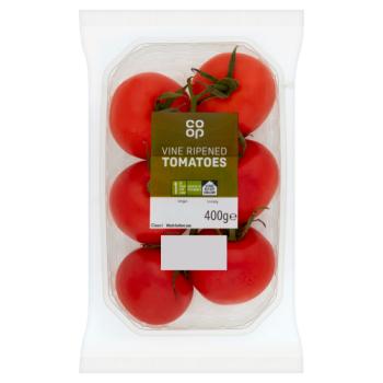 Co-op Vine Ripened Tomatoes 400g