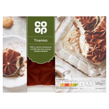 Co-op Tiramisù 500g