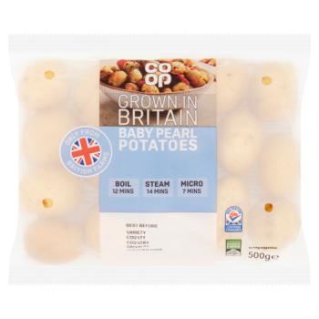 Co-op Baby Pearl Potatoes 500g