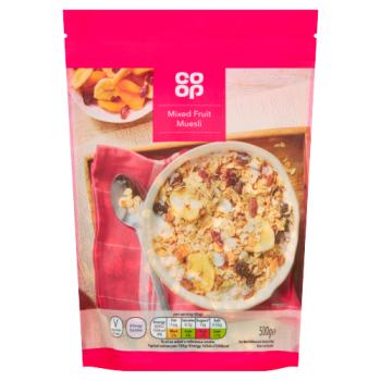 Co-op Mixed Fruit Muesli 500g