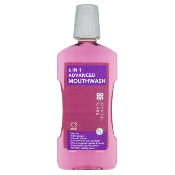 Co-op Dental Care 6 in 1 Advanced Mouthwash 500ml