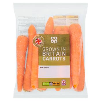 Co-op Grown in Britain Carrots 1kg