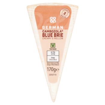 Co-op German Cambozola Blue Brie 170g