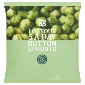 Co-op Button Sprouts 750g