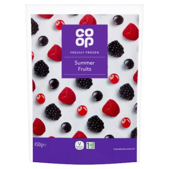 Co-op Freshly Frozen Summer Fruits 450g