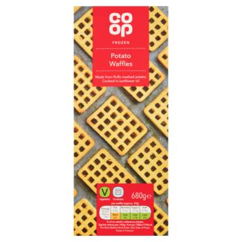 Co-op Frozen Potato Waffles 680g