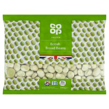 Co-op British Broad Beans 750g