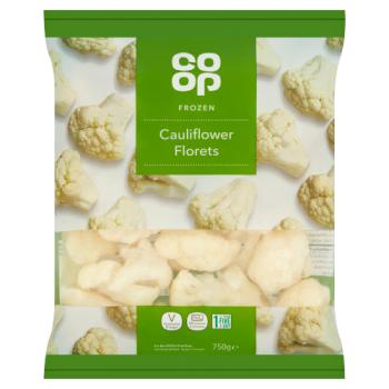 Co-op Frozen Cauliflower Florets 750g