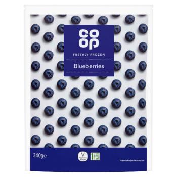 Co-op Freshly Frozen Blueberries 340g