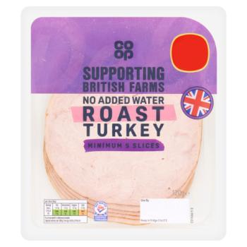 Co-op Supporting British Farms Roast Turkey 120g