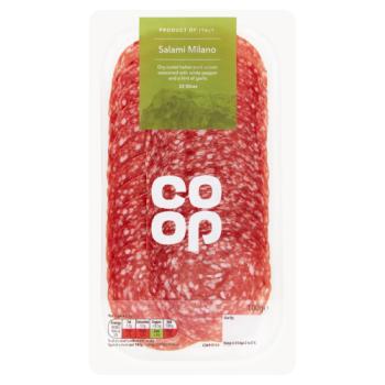 Co-op Salami Milano 22 Slices 100g