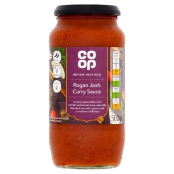 Co-op Indian Inspired Rogan Josh Curry Sauce 500g