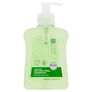 Co-op Hand Care Aloe Vera Anti-Bacterial Handwash 250ml