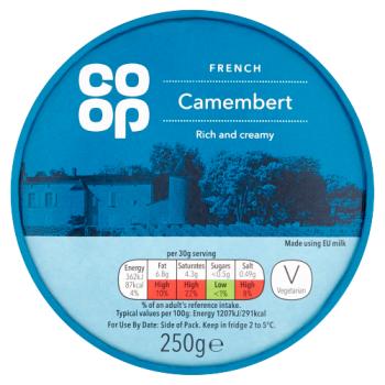Co-op French Camembert 250g