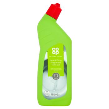 Co-op Lime & Citrus Fragranced Toilet Gel 750ml