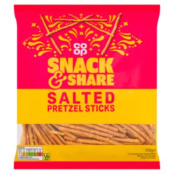 Co-op Salted Pretzel Sticks 150g
