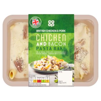 Co-op Chicken & Bacon Pasta Bake 400g