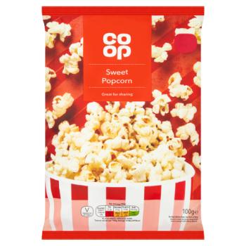Co-op Sweet Popcorn 100g