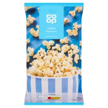 Сo-op Salted Popcorn 100g