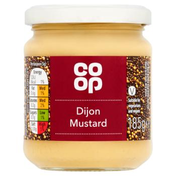 Co-op Dijon Mustard 185g