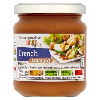 Co-op Loved by Us French Mustard 185g