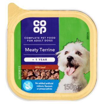 Co-op Meaty Terrine with Beef +1 Year 150g