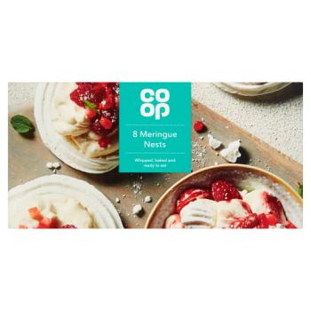 Co-op 8 Meringue Nests